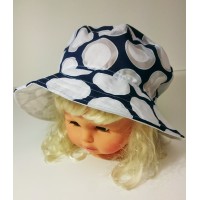 Dievčenské klobúčiky - letné - model -1/327 A - 56 cm
